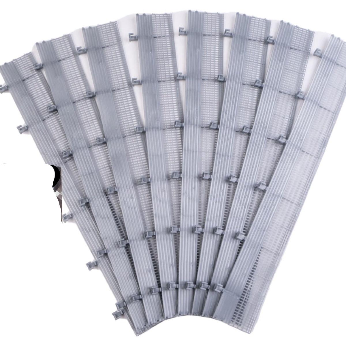 AFX Racing 22054 Catch Fence 14" Sections 8pcs HO Slot Car Track Accessories