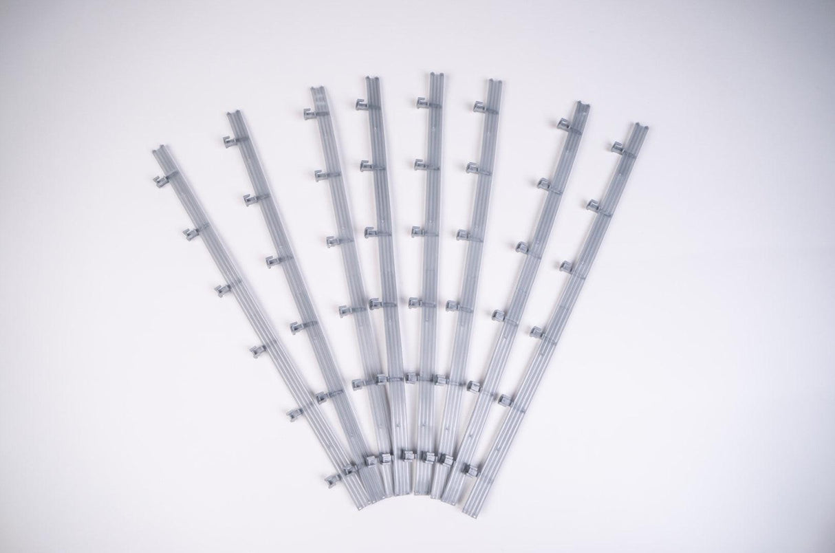 AFX 22072 Armco Barriers 14" Sections 8pcs HO Slot Car Track Accessories