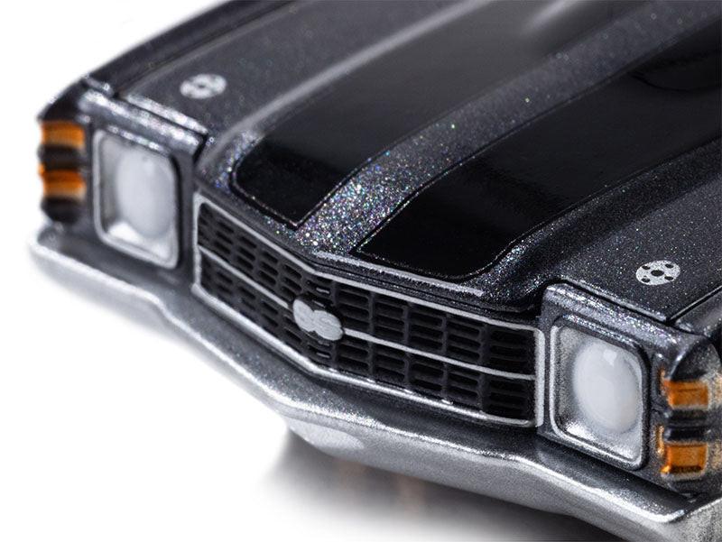 AFX 1972 Chevelle SS454 Black 22087 HO Scale Slot Car MegaG  Mega G+