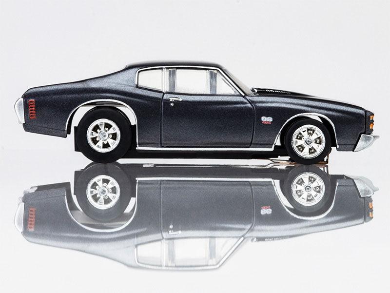 AFX 1972 Chevelle SS454 Black 22087 HO Scale Slot Car MegaG  Mega G+