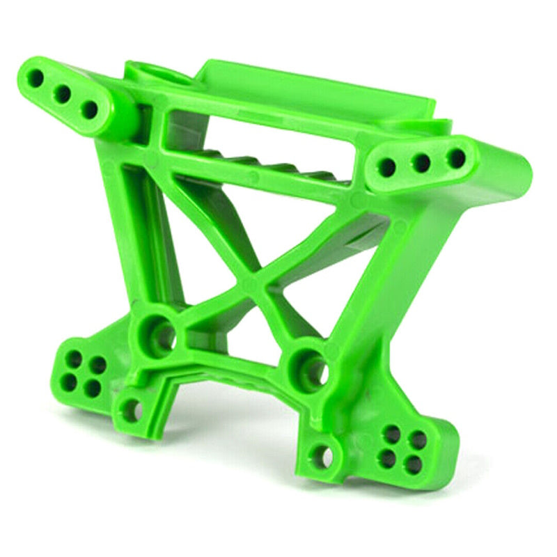 Traxxas 9038G (Green) Heavy Duty Front Shock Tower: 4x4 Hoss / Rustler / Slash