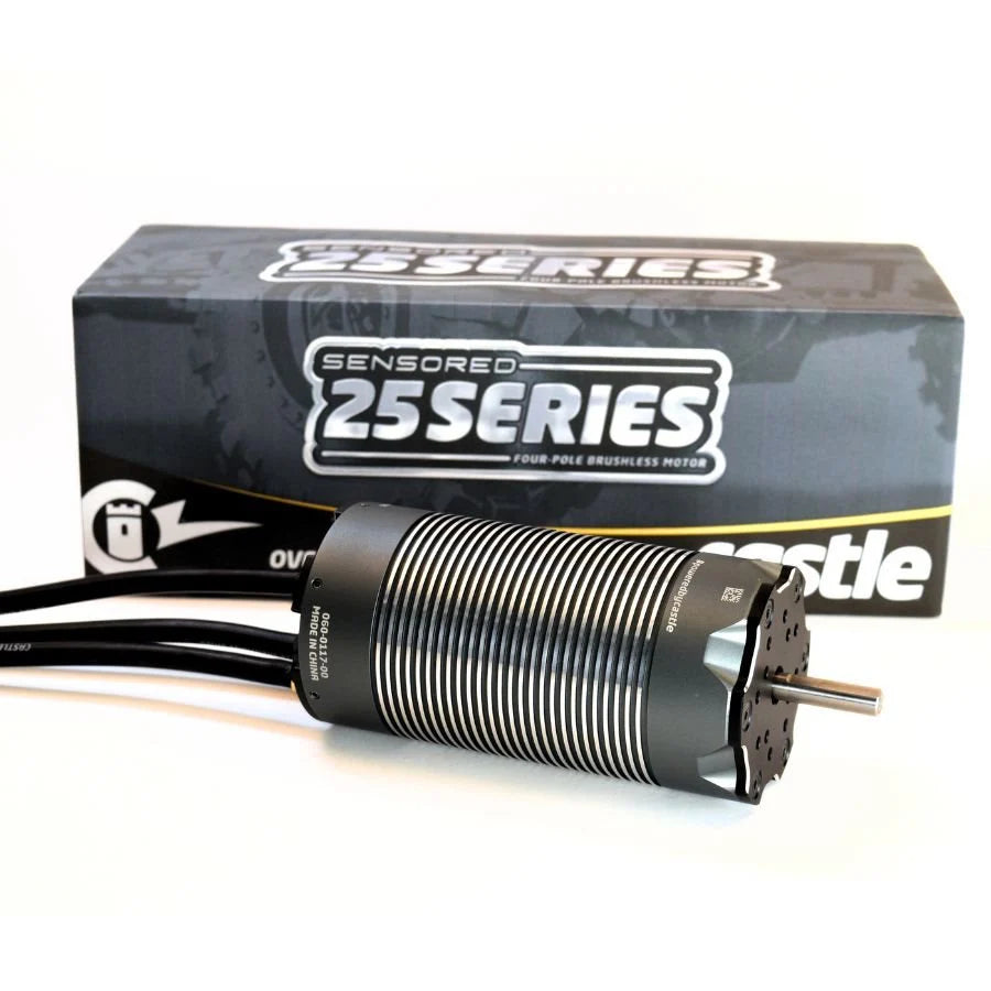 Castle Creations 060-0117-00 2535 Sensored Motor 520Kv 1/5 1/4