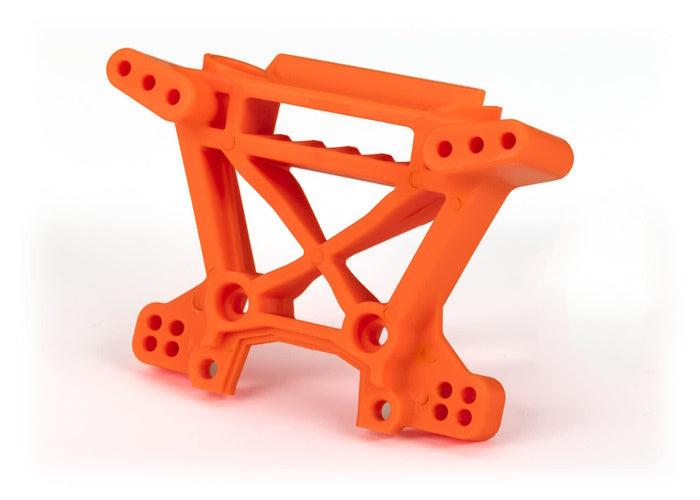 Traxxas 9038T (Orange) Heavy Duty Front Shock Tower: 4x4 Hoss / Rustler / Slash