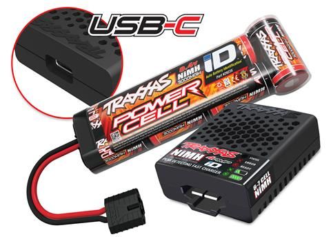 TRAXXAS 36254-8 RED Stampede 2WD HD w/USB-C