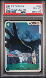2023 ONE PIECE JAPANESE AWAKENING OF THE NEW ERA PICA #32 - PSA GEM MT 10