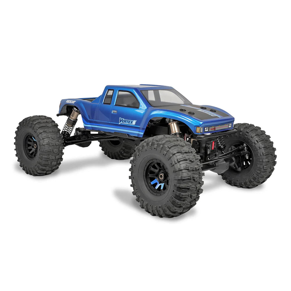 Redcat RER41192 Vertex-6 Crawler 1/6 RTR 4WD Electric Brushless Rock Crawler (Blue) w/2.4GHz Radio