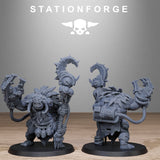 3D Printed Orkaz Tribal Infantry by StationForge Miniatures