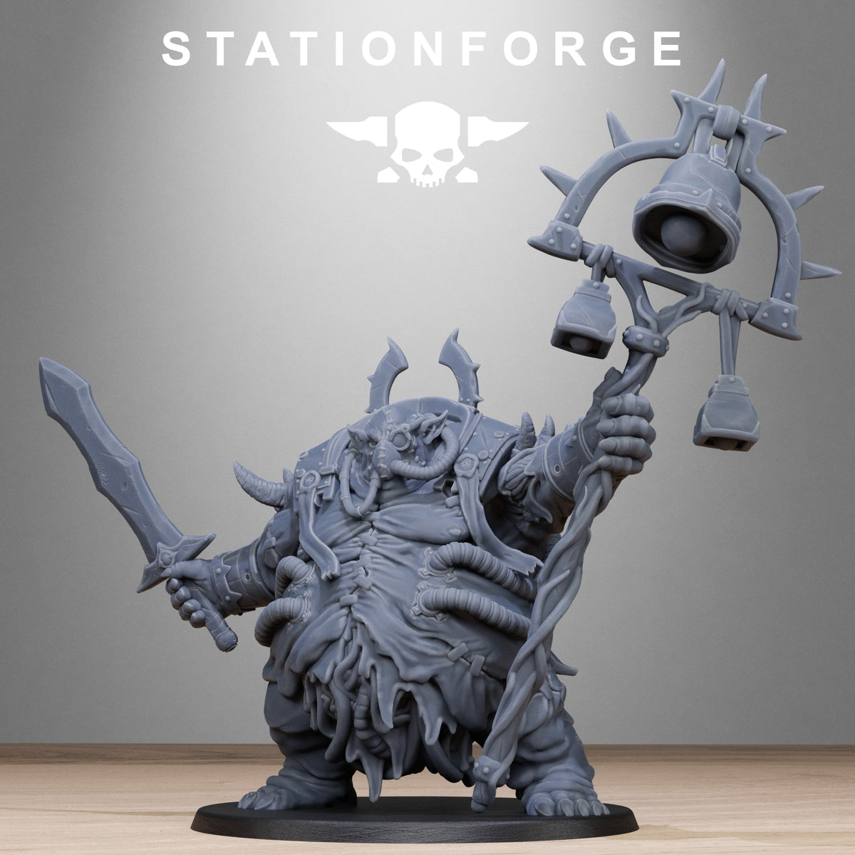 3d Printed Corrupted Lord of Filth by Stationforge Miniatures