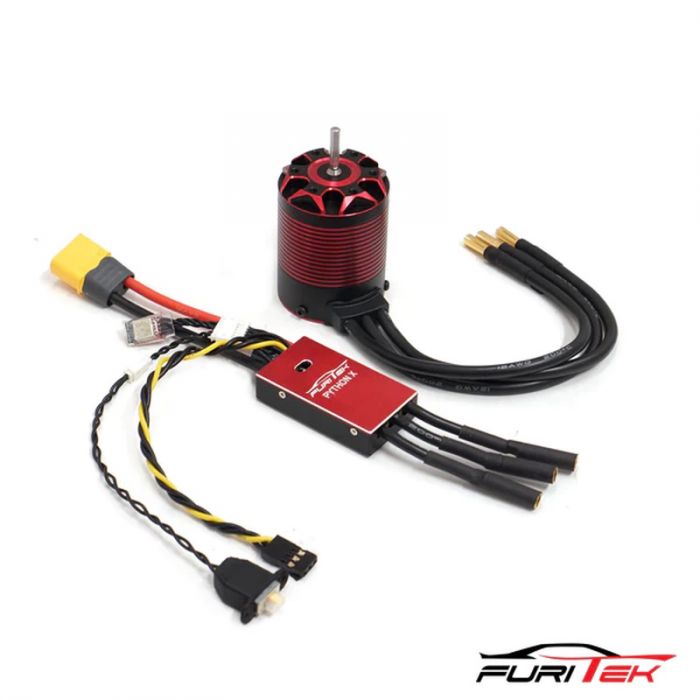 FURITEK FUR-2352 PYTHON X BRUSHED/BRUSHLESS ESC W/PERENTIE FOR 1/10 RC CRAWLERS