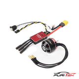 FURITEK FUR-2351 PYTHON X BRUSHED/BRUSHLESS ESC+KOMODO TEN FOR 1/10 RC CRAWLERS