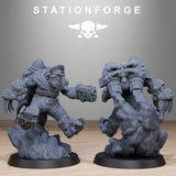 3D Printed Orkaz Flyers by StationForge Miniatures