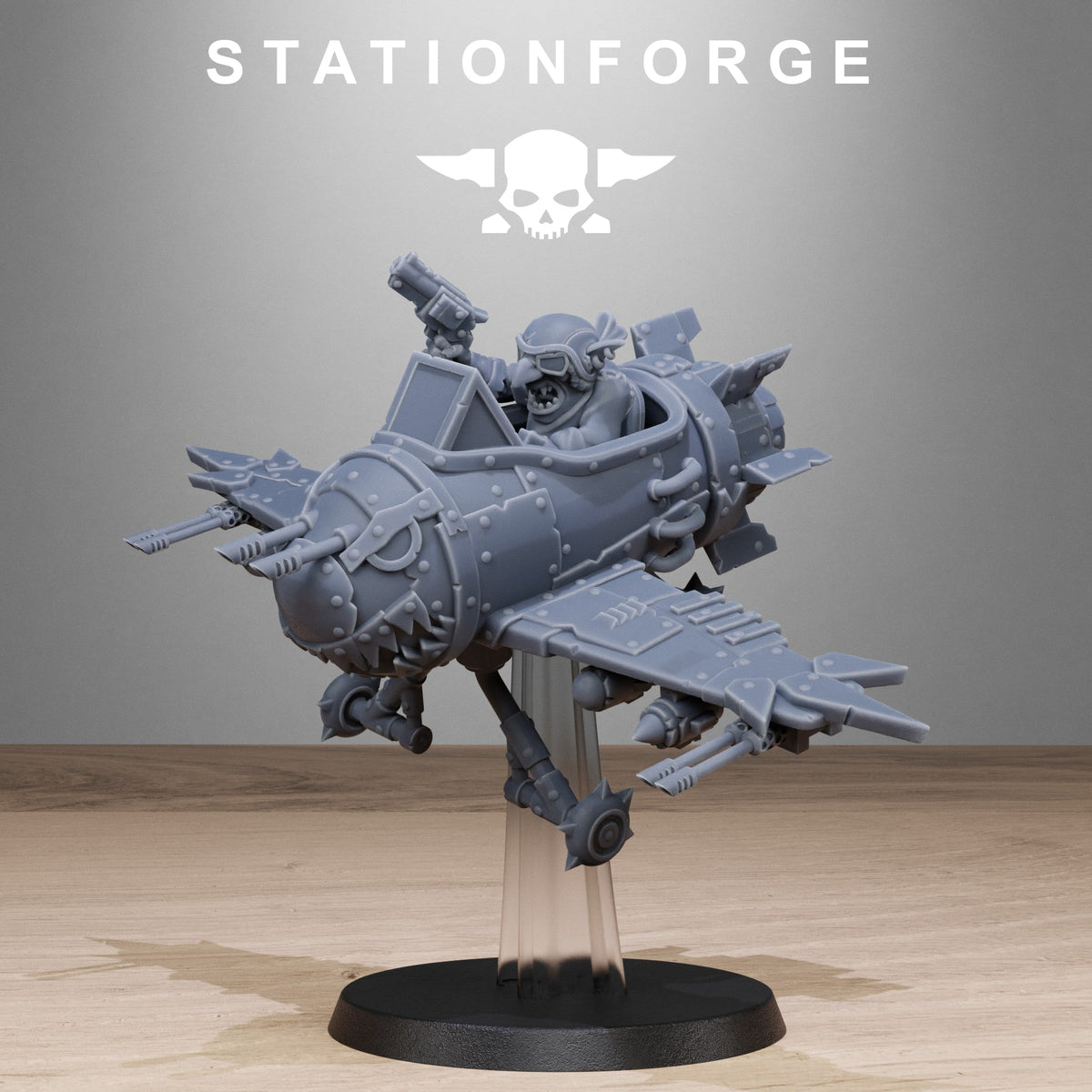 3D Printed Gobs Planes by StationForge Miniatures