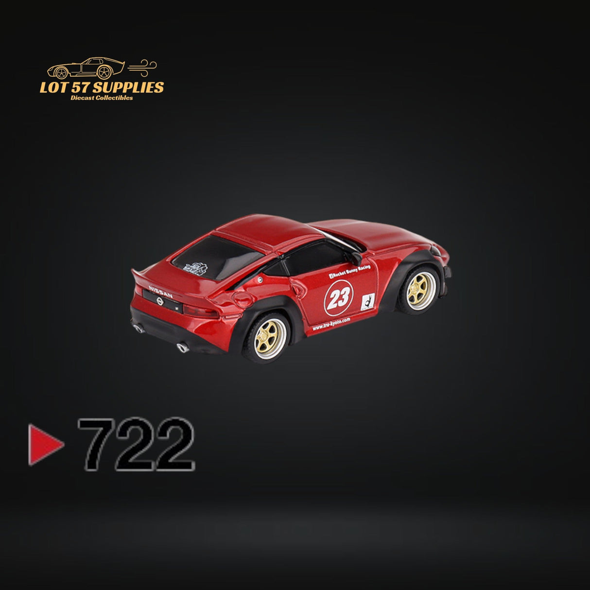 Mini-GT Nissan Z Pandem Passion Red 1:64