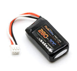 Powerhobby 2S 280mah 30c Lipo Battery w PH Connector / Plug