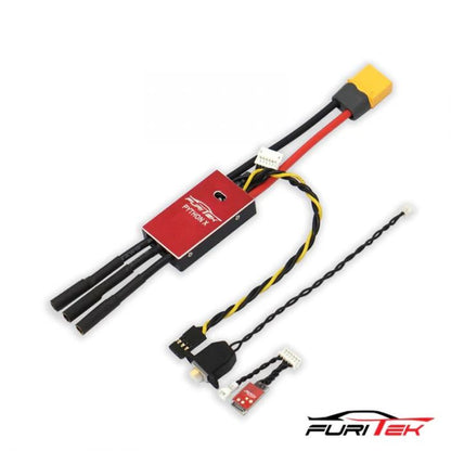 FURITEK 2350 PYTHON X 80A/120A BRUSHED/BRUSHLESS ESC FOR 1/10 RC CRAWLERS W/BT