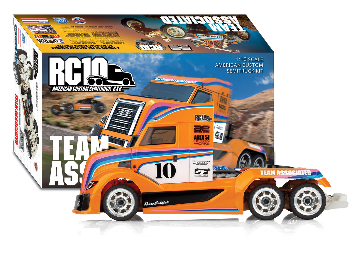 Team Associated 30139 RC10 American Custom Semitruck 6x6