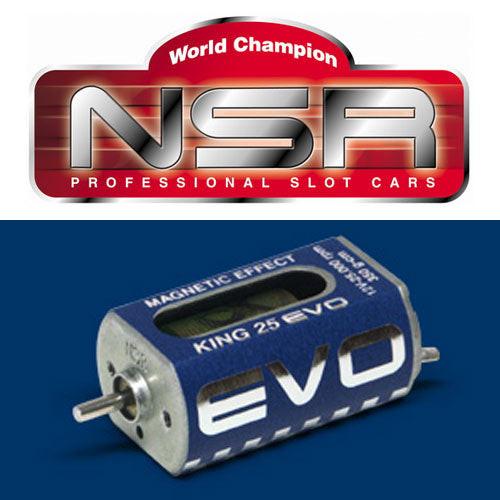 NSR 3026 King Evo Long Can 25,000 RPM Motor 1/32 Slot Car 25K for Slot.it