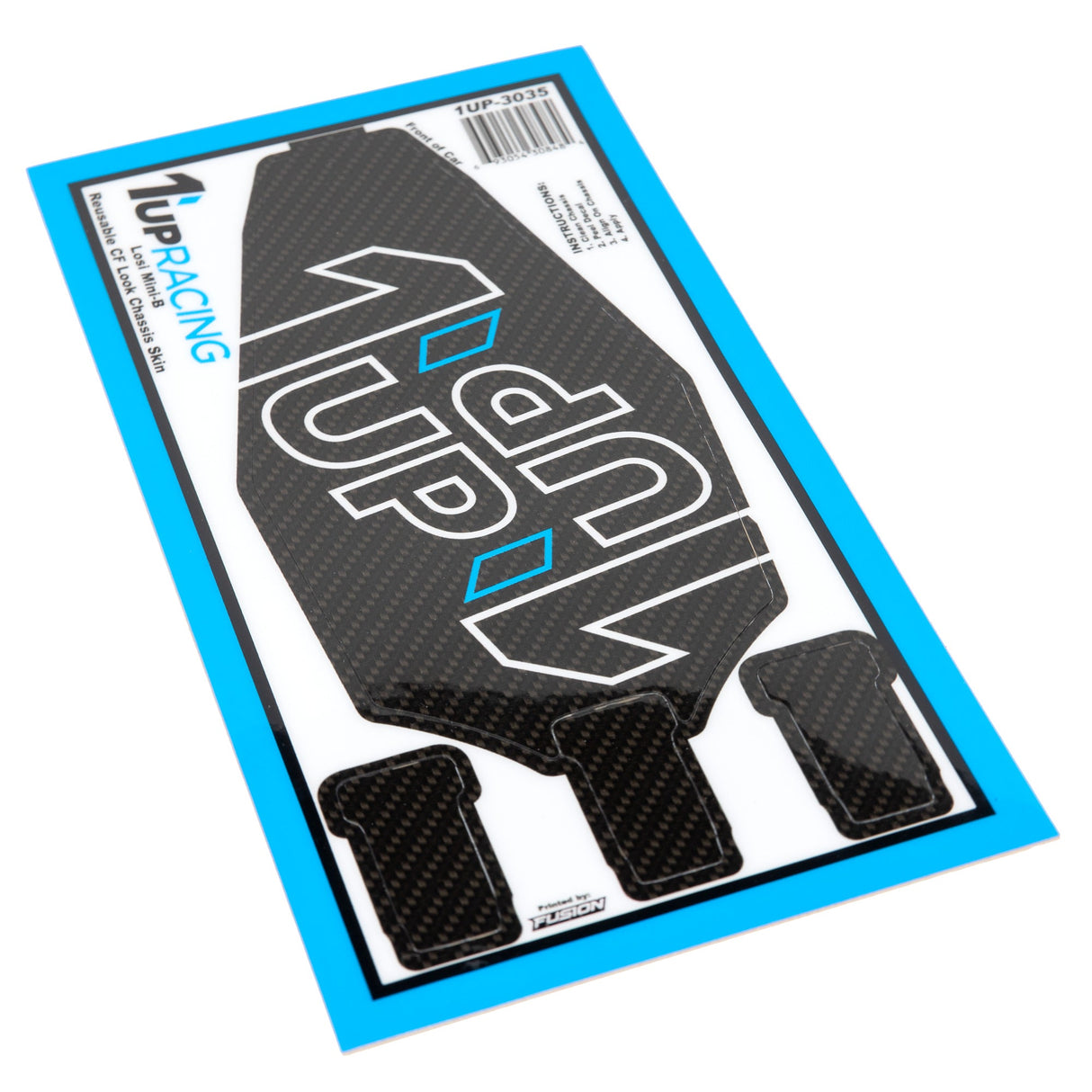 1up Racing CF Look Chassis Skin - XRAY XB2 '26