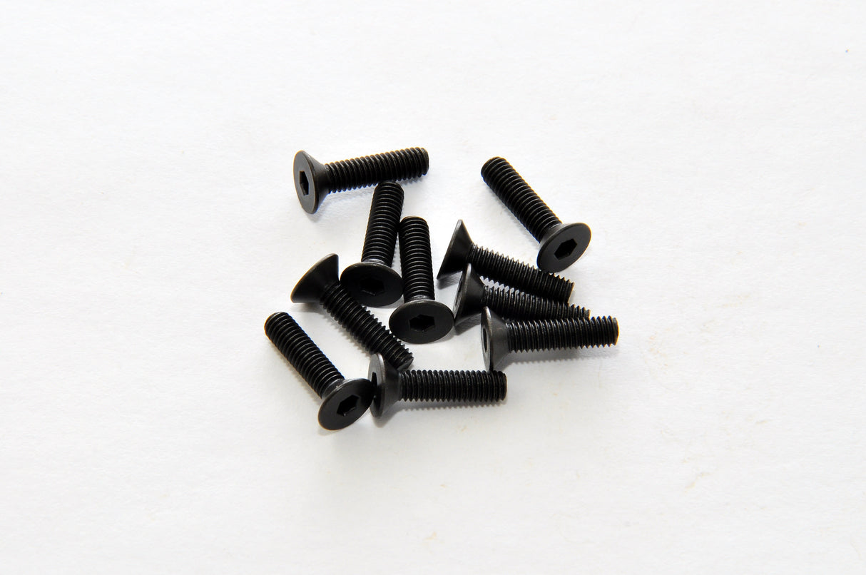 Hobao 31312 M3 x 12mm HEX SOCKET HEAD SCREWS, 10PCS