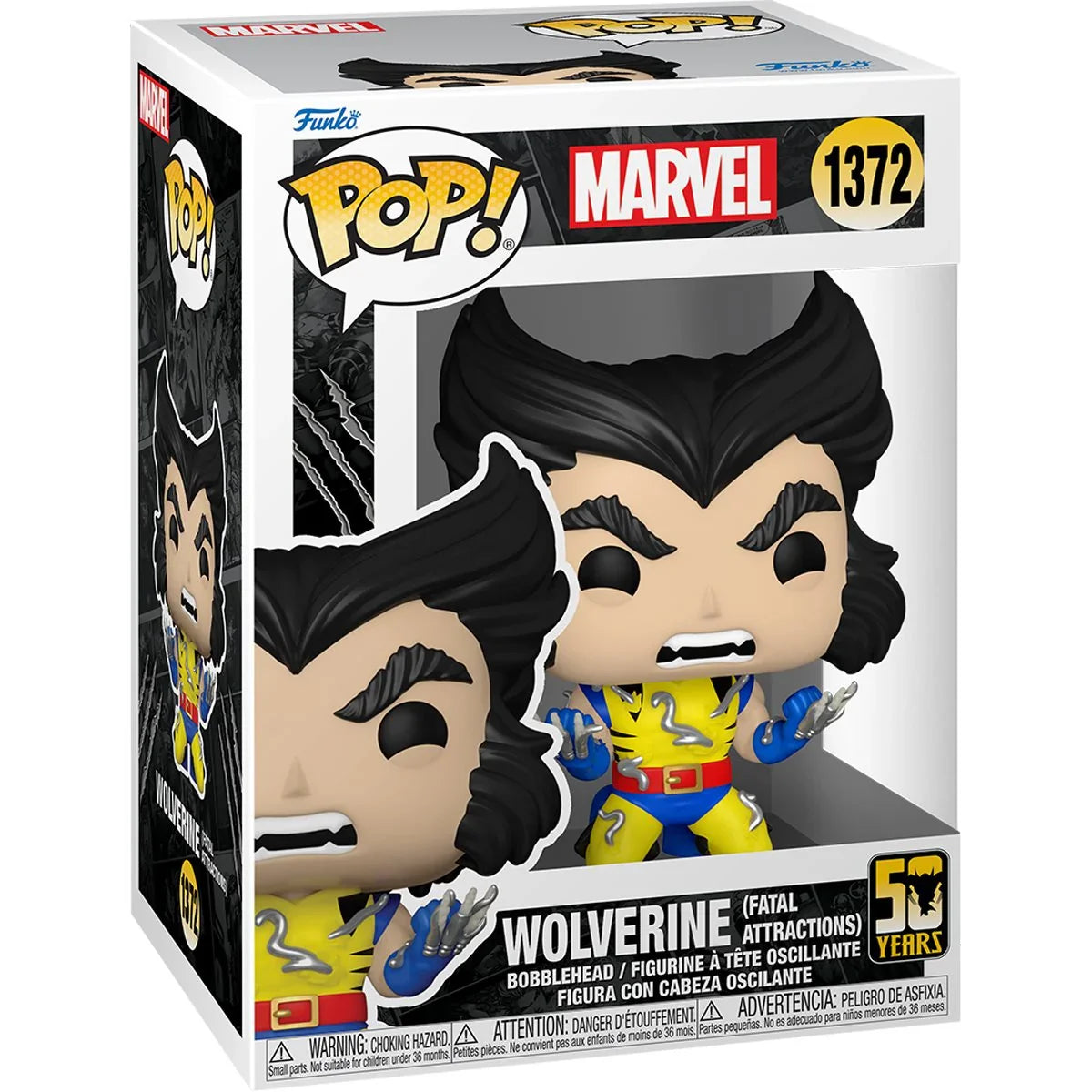 (PRE-ORDER) POP! Marvel: Wolverine 50th – Ultimate Wolverine w/ Adamantium
