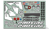 Pro-Line 3238-62 VW Baja Bug Long Chassis PRO-2SC Clear Body 1/10 Slash