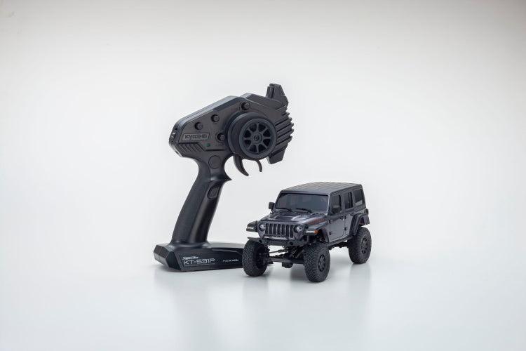 Kyosho Mini-Z 4x4 Jeep Wrangler Unlimited Rubicon Crystal Metallic Readyset