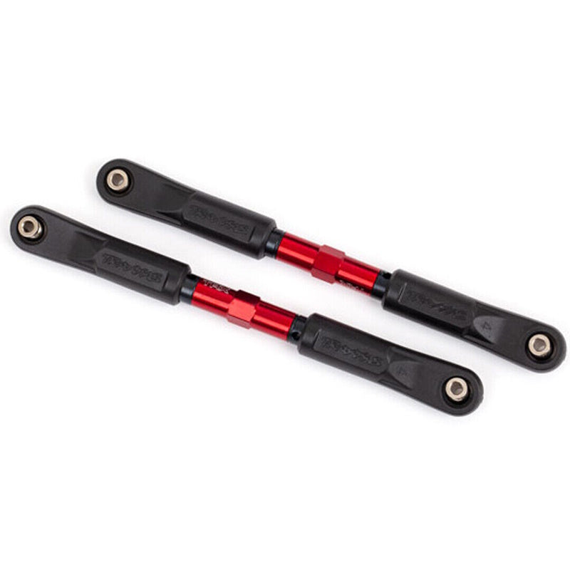 Traxxas 9549R Tubes Aluminum 7075-T6 Toe Links 120mm Red (2) : Sledge