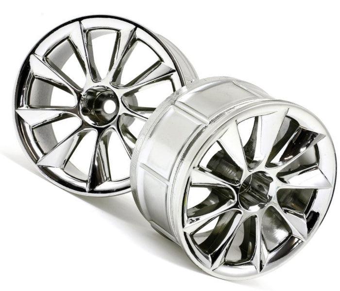HPI Racing 33463 LP32 Wheel ATG RS8 Chrome (2) Sprint 2 / Nitro 3