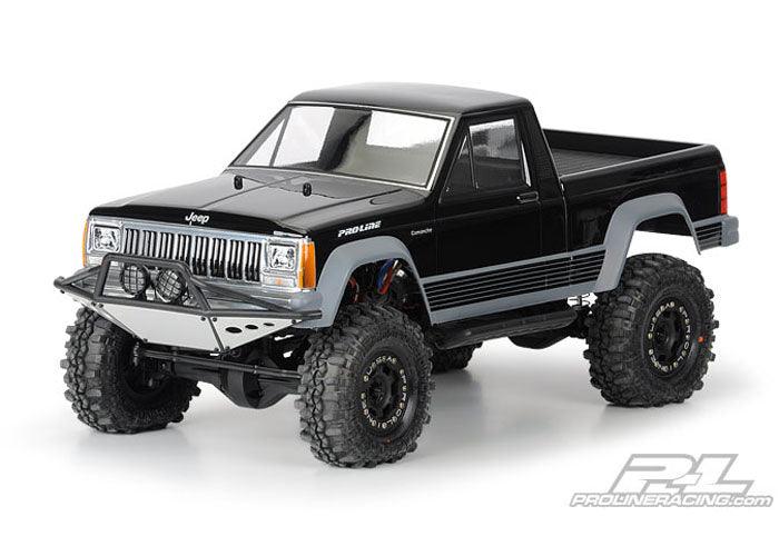 Pro-Line 3362-00 Jeep Comanche Full Bed 313mm Clear Body 1/10 SCX10