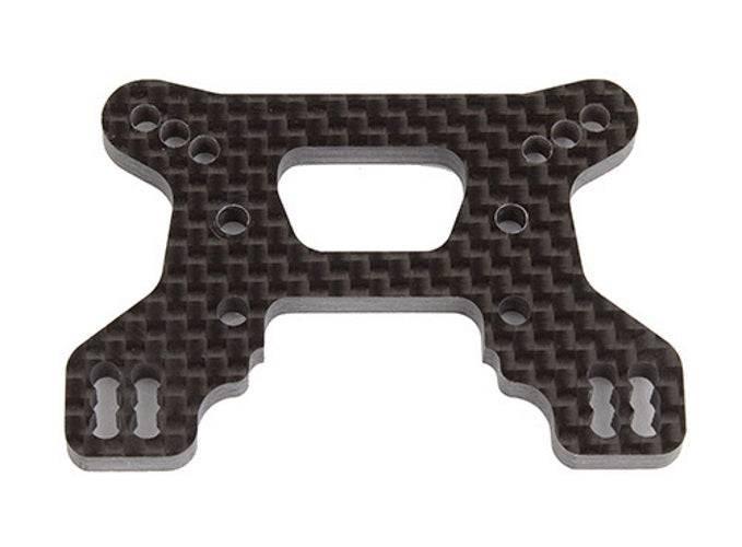 Associated 92265 Front Shock Tower, 23mm Carbon Fiber RC10B74.1