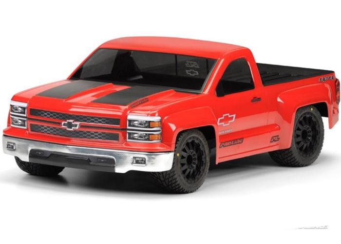 Pro-Line 3457-00 Chevy Silverado Pro-Touring Clear Body PRO-2 S / Slash / Rally