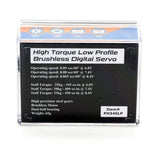 Powerhobby 345LP Low Profile High Torque / Voltage Servo WP : Vanquish Phoenix