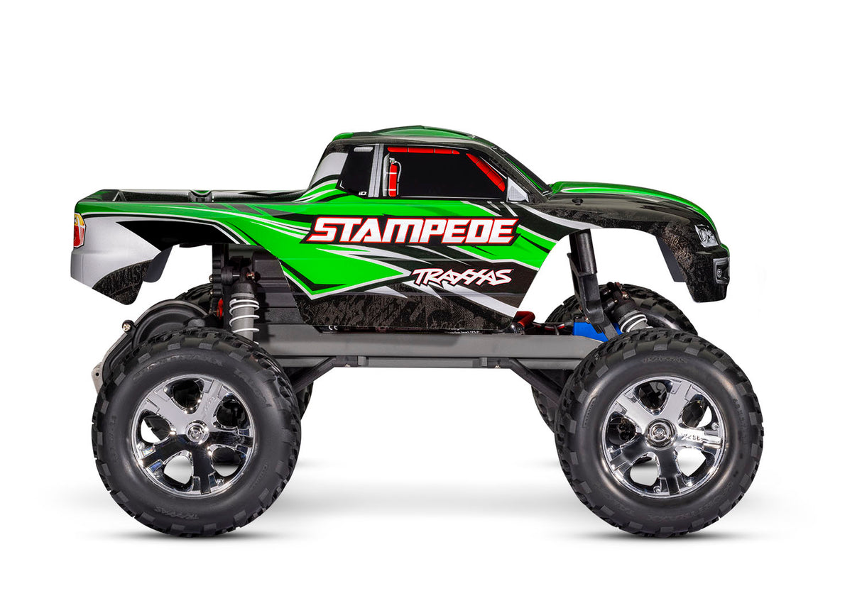 Traxxas 36054-8 Green Stampede1/10 Scale Monster Truck with TQ™ 2.4GHz radio system