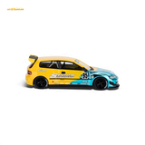 (Pre-Order) ET Model Honda Civic EG6 Rocket Bunny Spoon Blue 1:64