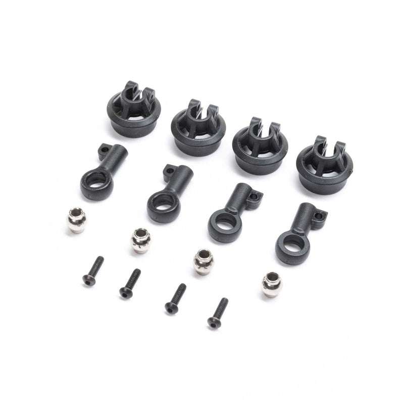 Team Losi Racing TLR143004 Shock Rod Ends 4 LMT