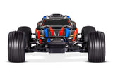 TRAXXAS 37354-4 RED Rustler 2WD BL-2s HD