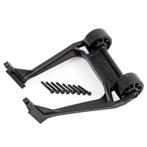 Traxxas 9576 Wheelie bar, black (assembled) - Sledge