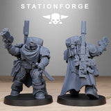 3D Printed Socratis Snipers x10 by StationForge Miniatures