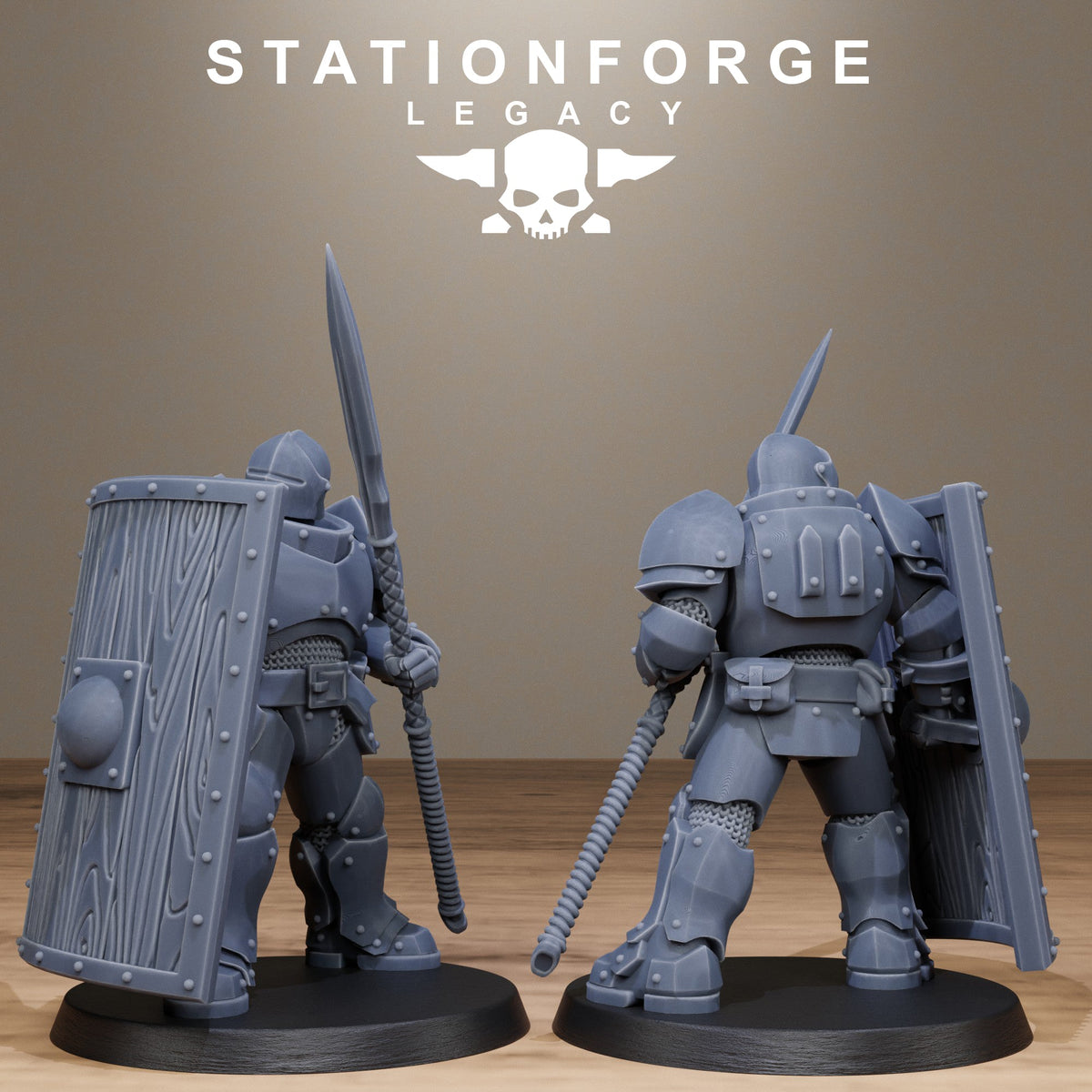 3D Printed Solaris Phalanx by StationForge Miniatures