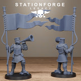 3D Printed Thorncrest Infantry by StationForge Miniatures