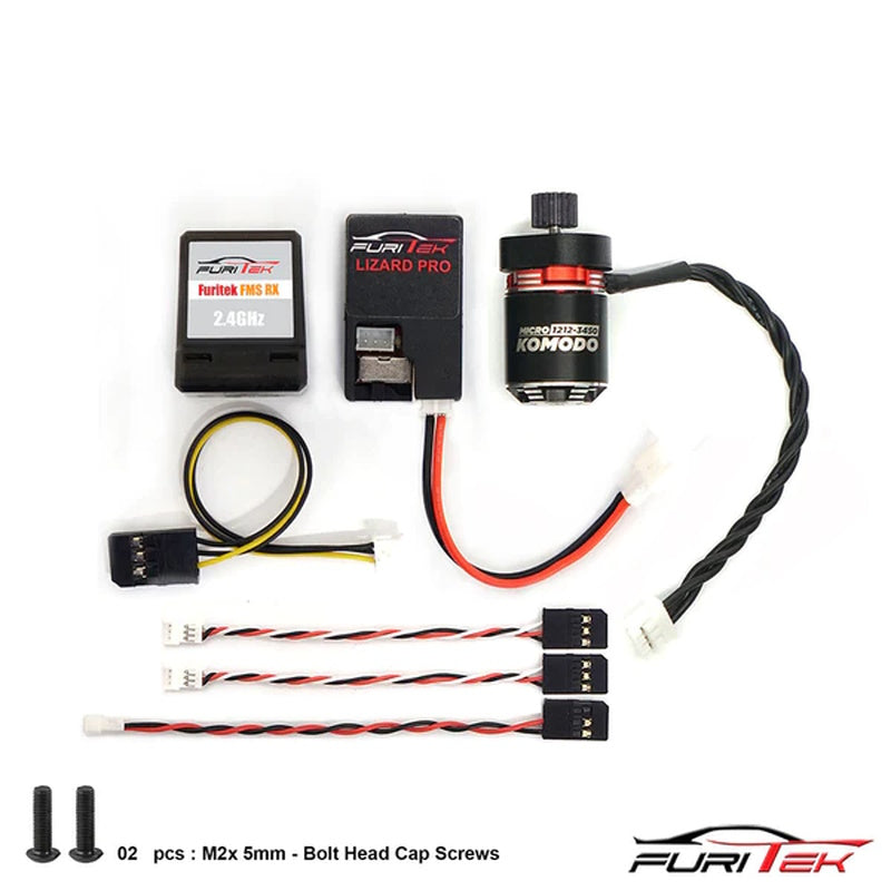 FURITEK FUR-2331 STINGER BRUSHLESS POWER SYSTEM WITH RECEIVER FOR FCX24