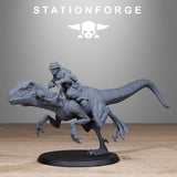 3D Printed GrimGuard Jungle Raptors by Stationforge Miniatures