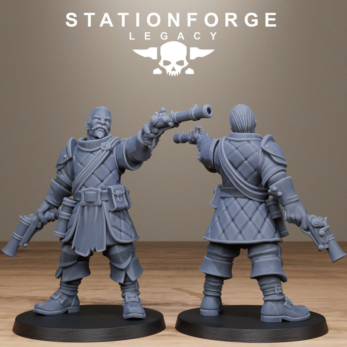 3D Printed Thorncrest Trackers by StationForge Miniatures