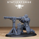 3D Printed Thorncrest Hunters by StationForge Miniatures