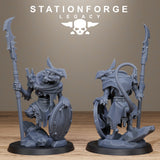 3D Printed Rotfang Melee Infantry by Stationforge Legacy Miniatures