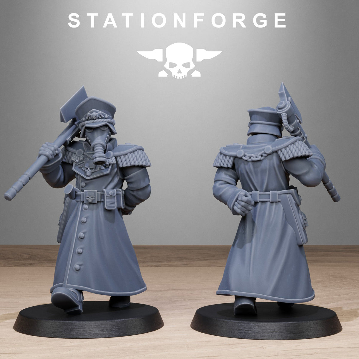 3D Printed GrimGuard Vigils by StationForge Miniatures