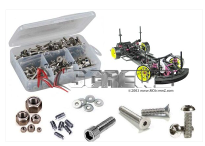 3 Racing Sakura D4 (AWD Drift) Stainless Screw Kit