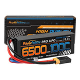 Powerhobby 3S 11.1V 6500mAh 100C Lipo Battery Pack w XT60 + Adapter