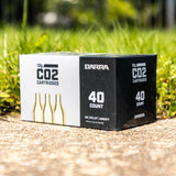 12 Gram CO2 Cartridges - 40 Count