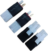 IRonManRc T-PLUG TO TAMIYA MALE AND FEMALE CONNECTORS ( 4 PCS TOTAL )